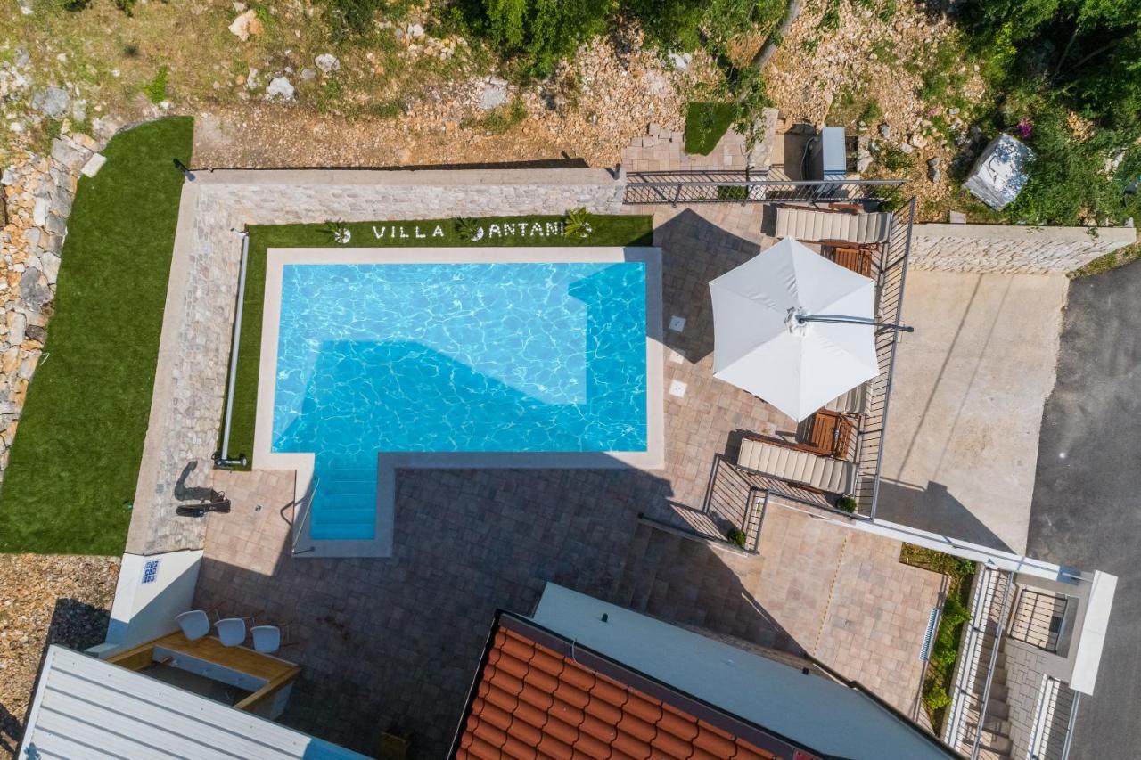 Villa Antani With Heated Pool, Sauna & Jacuzzi Криквеница Екстериор снимка